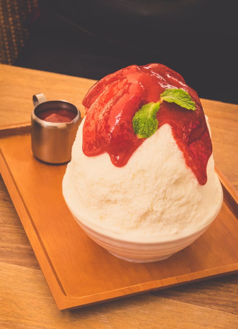 บิงซู ขนมหวาน